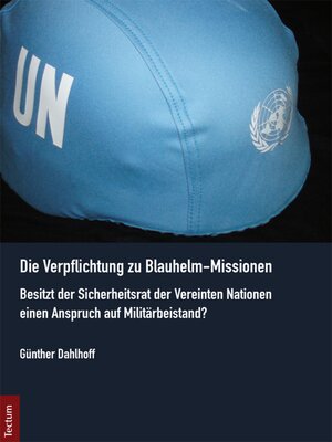 cover image of Die Verpflichtung zu Blauhelm-Missionen